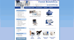 Desktop Screenshot of fisherbiomedical.com